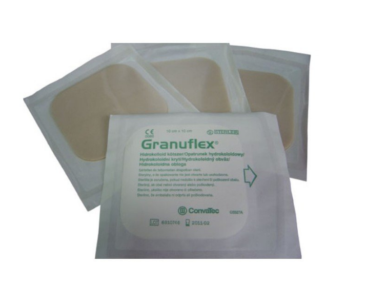 Гідроколоїдна пов'язка Granuflex 10*10см 1шт